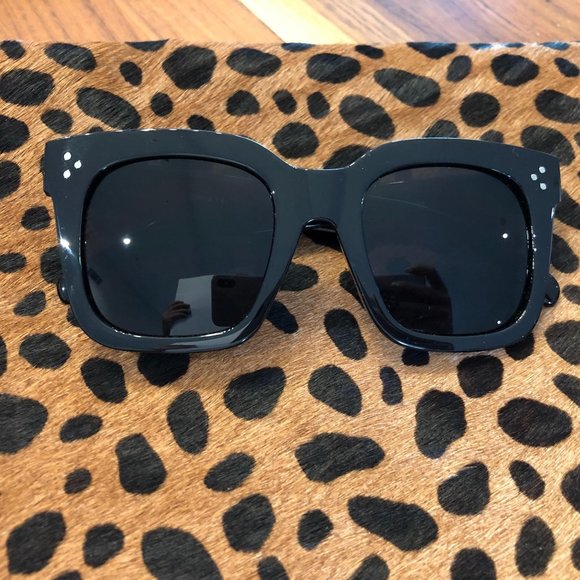 NWOT Black Oversized Unisex Style Fashion Tinted - Picture 13 of 13